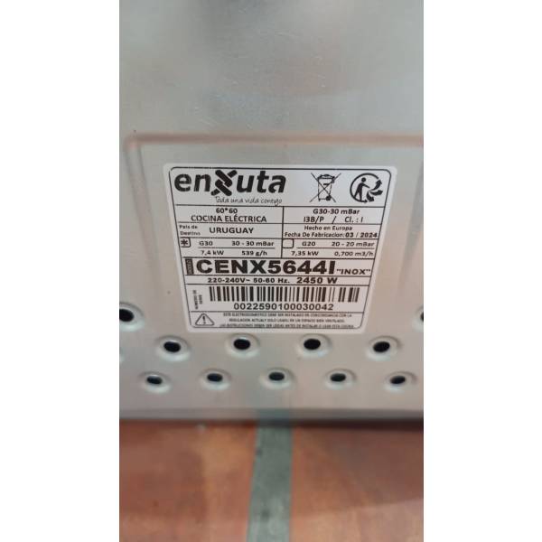 COCINA COMBINADA 4 HORNALLAS INOX - ORIGEN EUROPA ENXUTA - Imagen 2