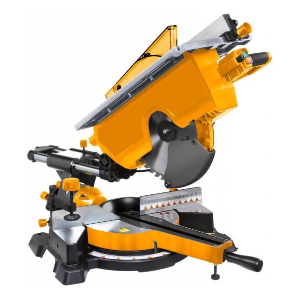 Sierra Ingletadora Deslizante Y Circular De Mesa 12'' 2 En 1