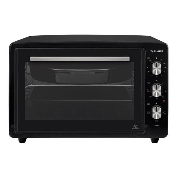 Horno James Hj 34 Negro Electrico 1300w 34 Litros
