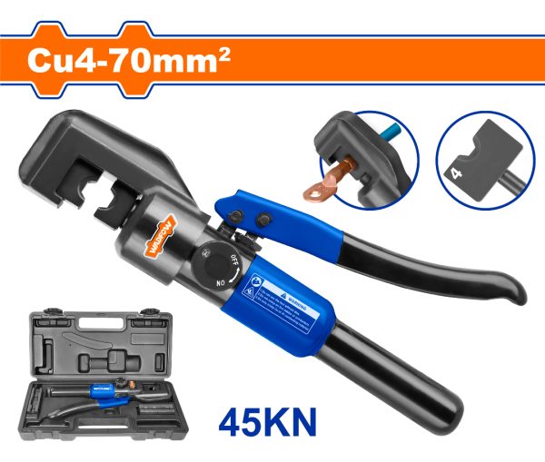 Pinza Crimpeadora Hidraulica Cu4-70mm2 Wadfow Wht1d70 Ff - Imagen 2
