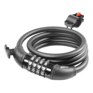 Candado Para Bicicleta 10x1200mm Combinacion Ingco Dbk21012