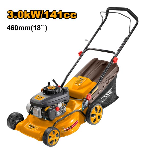 Ff Cortadora Cesped Pasto 4 Hp Nafta Con Recolector Ingco - Imagen 3