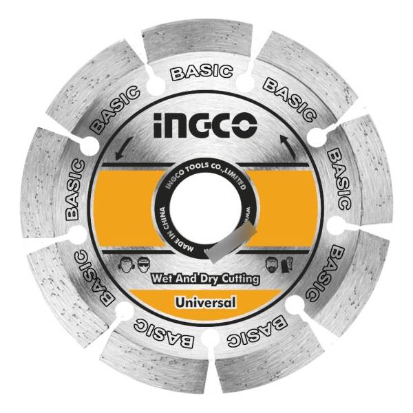 Disco Diamantado 9 Corte Seco Segmentado Dmd012302 Ingco