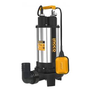 Bomba Pozo Negro Con Triturador 1500w 2hp Ingco Spdb15008
