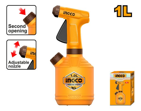 Fumigador Pulverizador 1lt Hspp30102 Ingco - Ff - Imagen 2