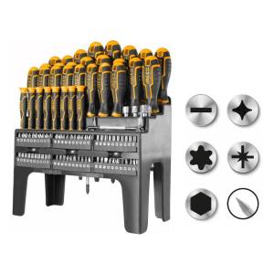 Set X 100 Destornilladores Surtidos Ingco Hksd10028