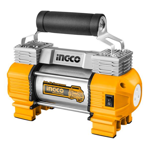 Compresor Auto 12 Volt 18amp Inflador Ingco Aac2508 120ps