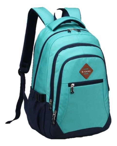 Mochila P/laptop Hasta 15,6 Aokin Celeste - Imagen 3