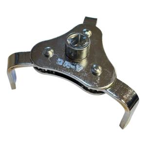 Llave Saca Filtro De Aceite 3 Patas Equus - P/ Llave De 1/2