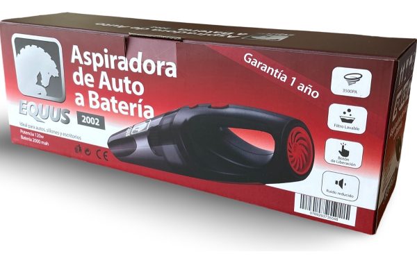 Aspiradora De Auto Equus A Bateria - Imagen 4
