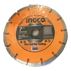 Ff Set Lata 5 Discos Diamantados 7'' Segmentado Ingco Dm