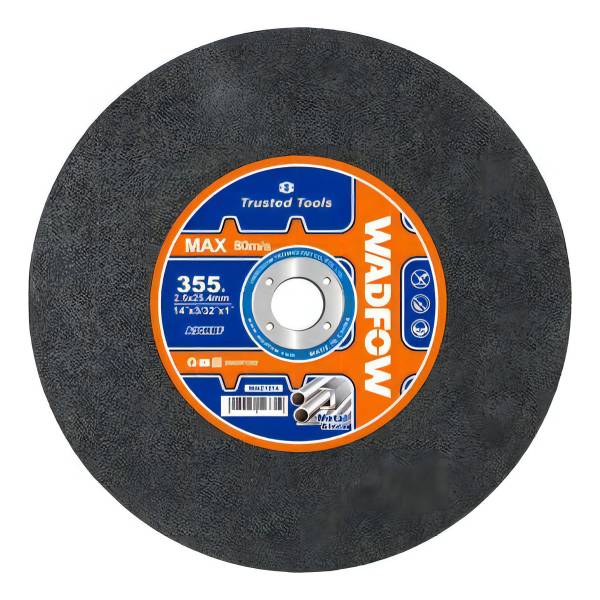 Disco Corte Sensitiva 14 PuLG X 2.5 Mm Wadfow Color Negro