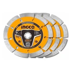 Set X 3 Discos 9 230mm P Amoladora Ingco Dmd0123023