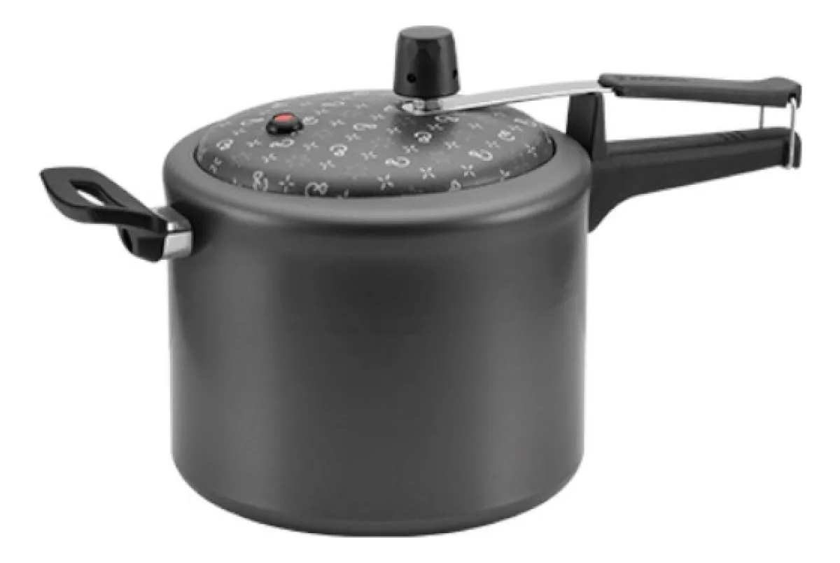 Olla A Presión 4,5lts - Panelux Grafito Linea Magnific