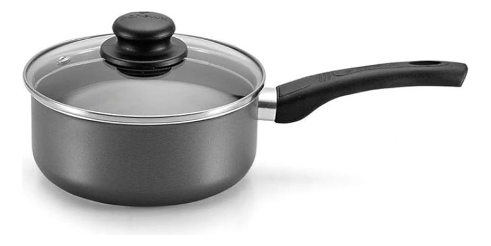 Olla Cacerola Antiadherente O16 Tapa Vidrio Panelux Magnific