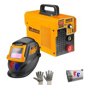 Kit Soldadora Inverter 130amp Ngco Mma1302+ Careta