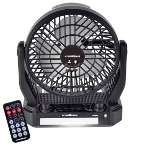 RADIO CON LÁMPARA Y VENTILADOR SOLAR NORDMENDE MODELO NRD-RS90V