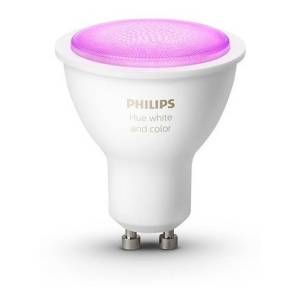 LAMPARA PHILIPS DICROICA LED HUE GU10 5,7W 350LM RGBW
