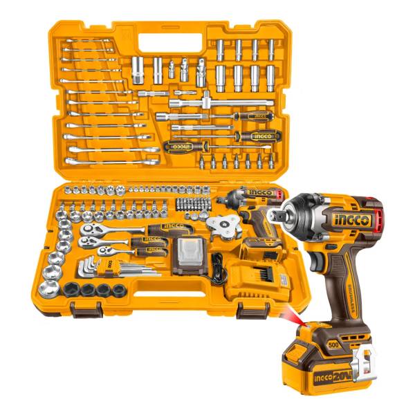 Set 152 Herramientas Ingco Combinada Llave De Impacto 500nm