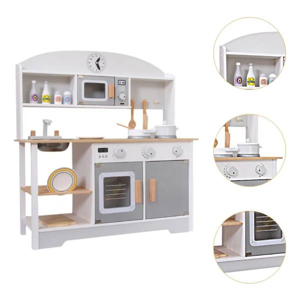 Juego Didactico Cocina Cocinita De Madera Niños Infantil - Imagen 6