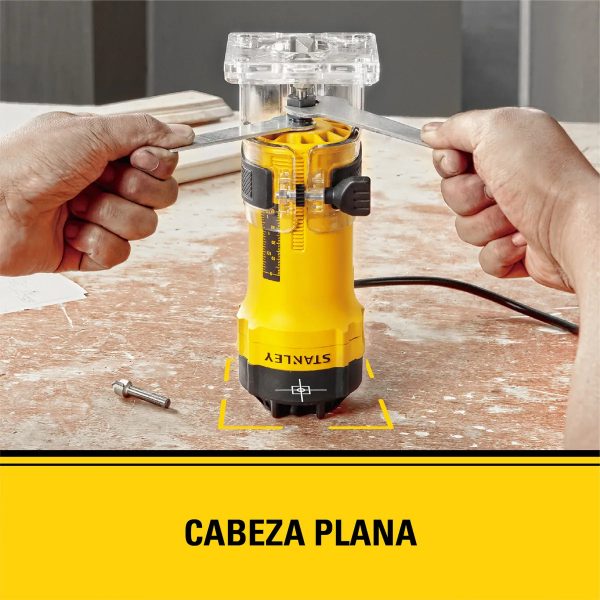 Fresadora Stanley St55 Router Rebordeadora 550w 220v - Imagen 6
