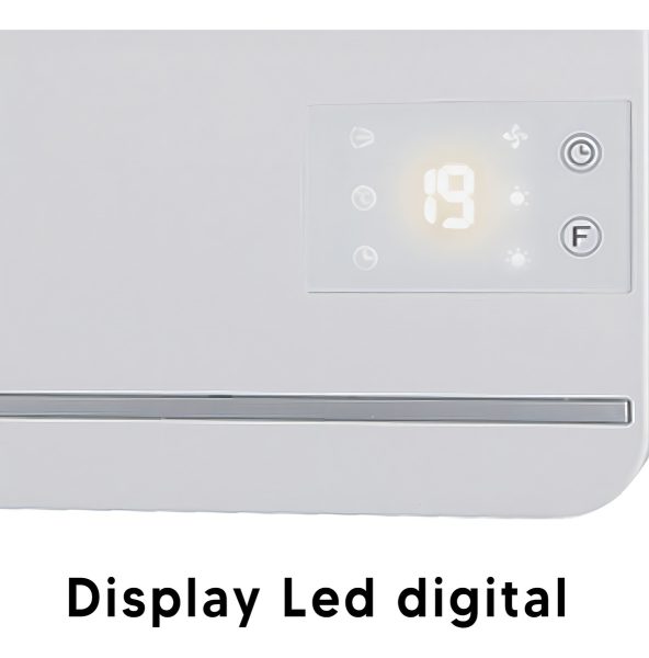 Caloventilador De Pared Digital Enxuta Cvenxp3520 2000w Amv Color Blanco - Imagen 4