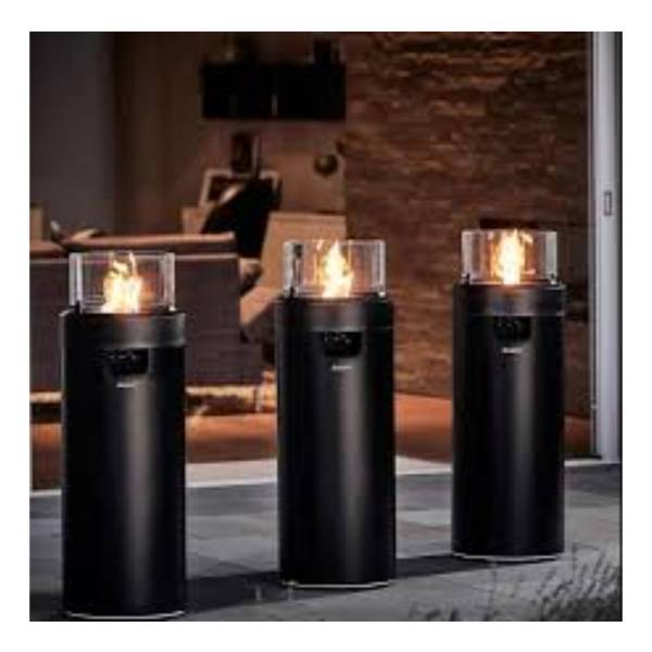Estufa Supergas Exterior Int Cilindro Chico Fire Pit Vidrio - Imagen 2