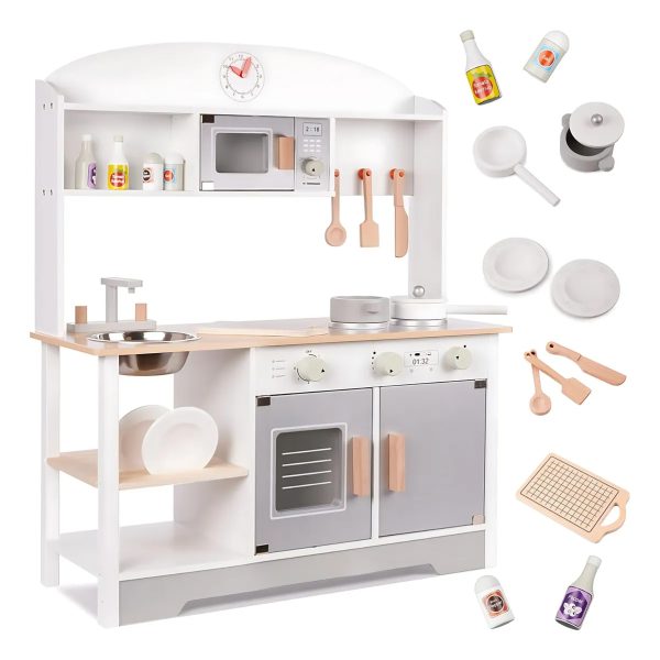Juego Didactico Cocina Cocinita De Madera Niños Infantil - Imagen 2
