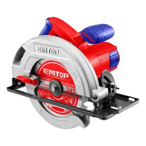 Sierra Circular Emtop Profesional 1600w 185 Mm Ecsw1853