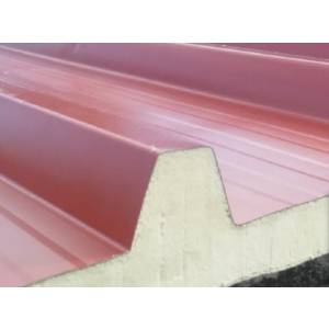 Chapa Trapecio Techo Aislant Panel Poliuretano Armco X Metro