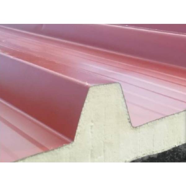 Chapa Trapecio Techo Aislant Panel Poliuretano Armco X Metro
