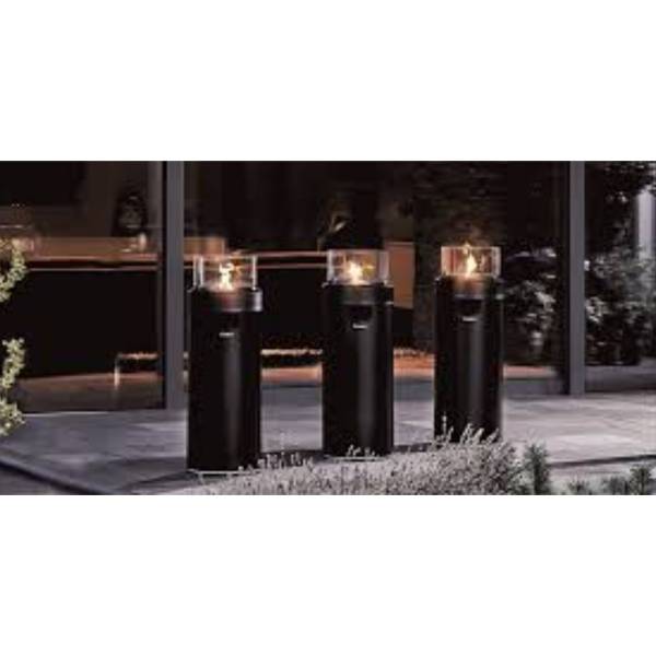 Estufa Supergas Exterior Int Cilindro Chico Fire Pit Vidrio - Imagen 3