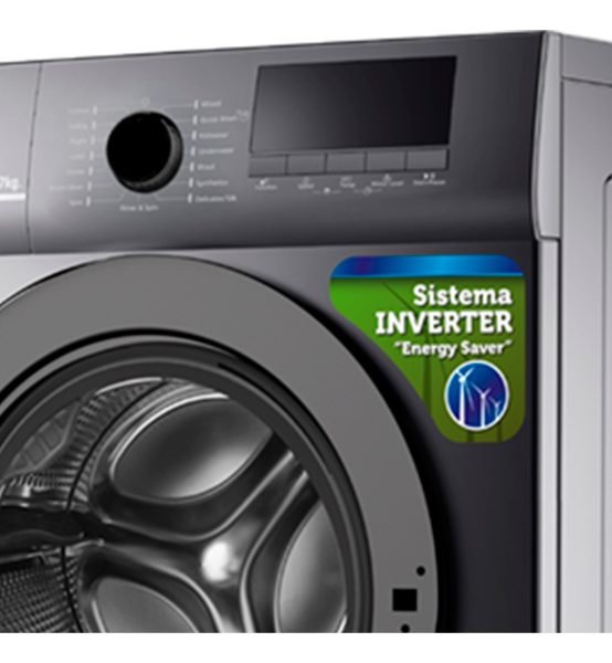 Lavarropas Carga Frontal Inverter Enxuta Lenx770t 7 Kg Color - Imagen 2