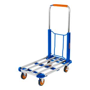Carro De Carga Plegable Tipo Plataforma150kg Wadfow Color Az