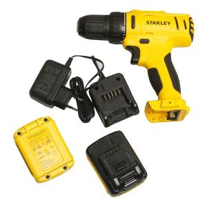 Taladro Destornillador Stanley Scd121s2k + 2 Baterías