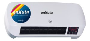 Caloventilador Digital De Pared Enxuta Cvenxd3520 2000w Amv Color Blanco