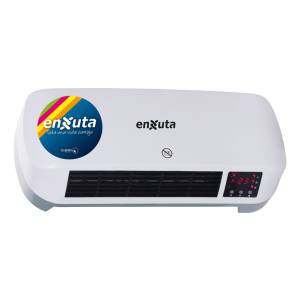 Caloventilador Digital De Pared Enxuta Cvenxd3520 2000w Amv Color Blanco