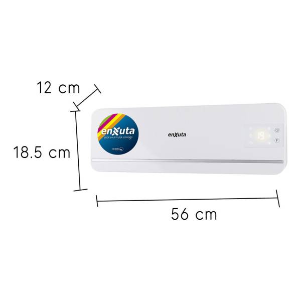 Caloventilador De Pared Digital Enxuta Cvenxp3520 2000w Amv Color Blanco - Imagen 8