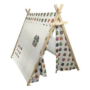 Carpa Tienda De Juego De Madera Infantil