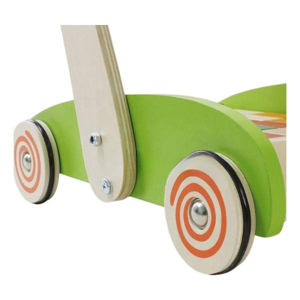 Caminador Bebe Andador Infantil Primeros Pasos Madera C/baul - Imagen 3