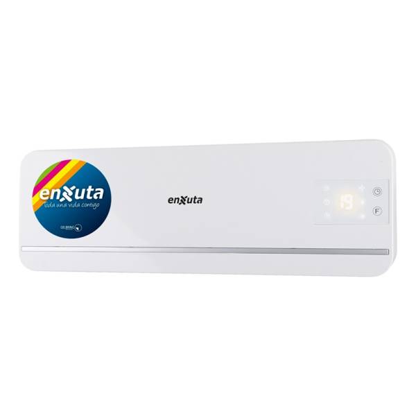 Caloventilador De Pared Digital Enxuta Cvenxp3520 2000w Amv Color Blanco