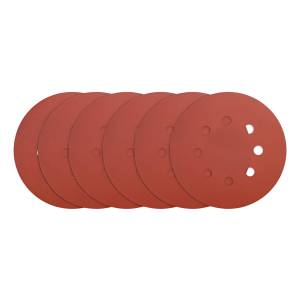 Lija Disco Velcro O125mm Caja 5 Pzas Ingco Akrs125051 P/ Rot