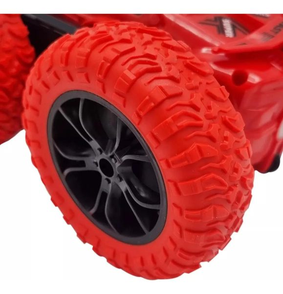 Auto Spray Stunt 360° Control Remoto Rojo - Imagen 2