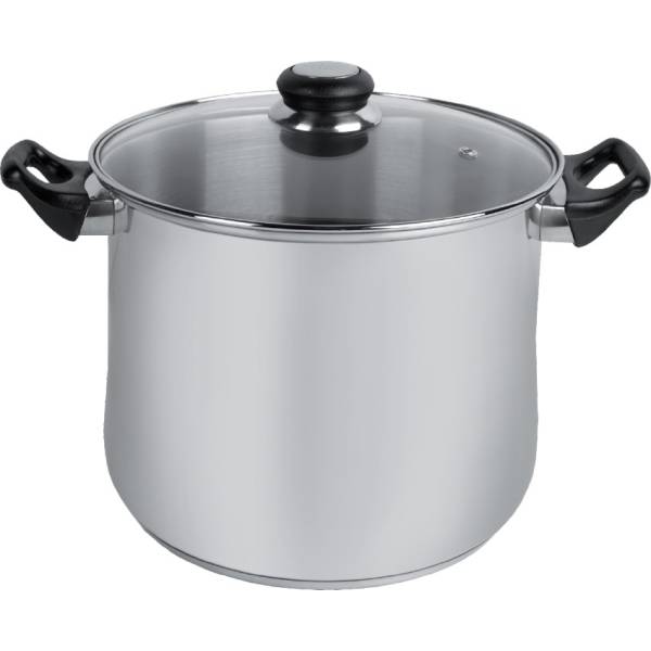 Olla En Acero Inox. 12 Lts. 28*22 Linea Giulia