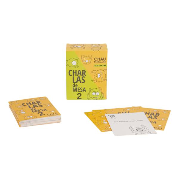 Juego De Cartas Charlas De Mesa 2 - Chau Pantallas