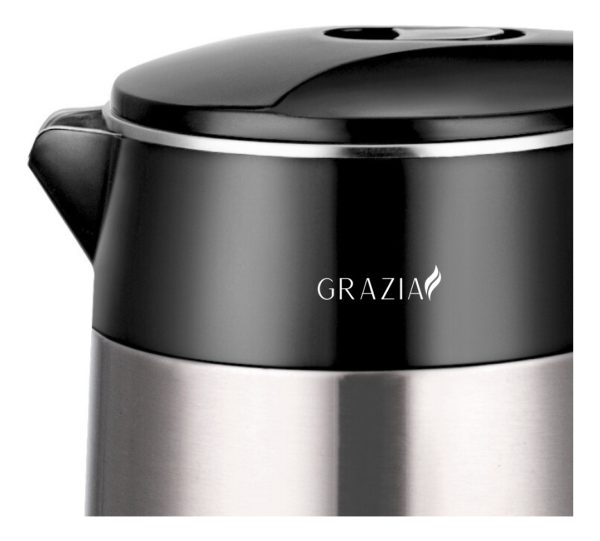 Jarra Eléctrica Cuori Grazia Acero Inox 1.8 Litros Color Gri - Imagen 3