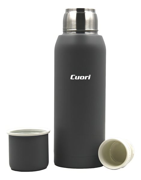 Termo Cuori 1l Acero Inoxidable Recubierto Tapón Cebador Col - Imagen 2