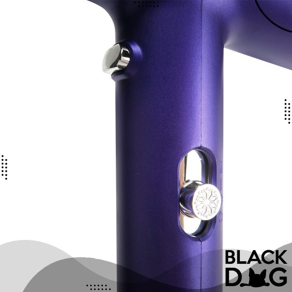 Secador De Pelo Cuori Veloce 1000 W Motor Dc 2 Velocidades Color Violeta - Imagen 5