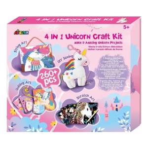 4 En 1 Craft Kit Unicornio Avenir