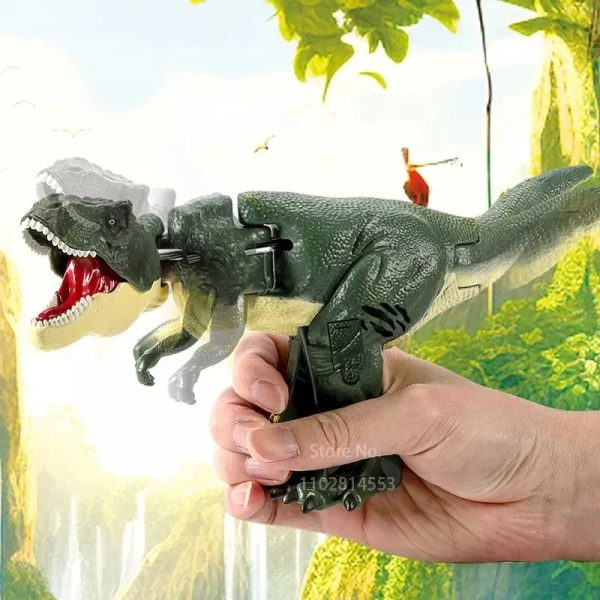 Dinosaurio Jurasico Pistola Con Movimiento - Imagen 3